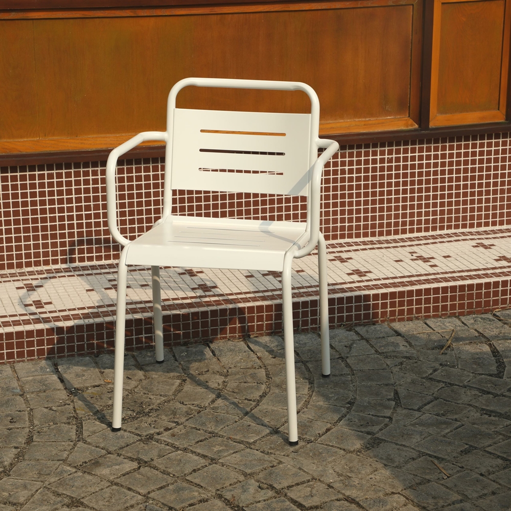 metal dining chair